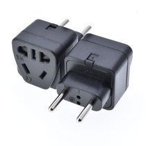 Eurogauge Two-round swivel Two-flat triflat foot conversion plug Travel socket South Korea France Thailand Power supply converter
