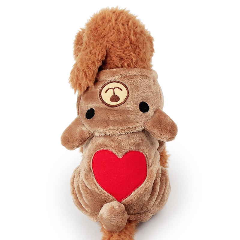 Quần áo thú cưng Sun Wukong mùa thu và mùa đông chó nhỏ Teddy chó quần áo mèo con chó con mèo quần áo mùa thu chó cung cấp - Quần áo & phụ kiện thú cưng quần áo cho chó mèo
