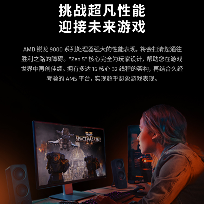 Процессор AMD Ryzen R5 9600X R7 9700X 9800X3D R9 9900X 9950X3D Boxed оптом AM5