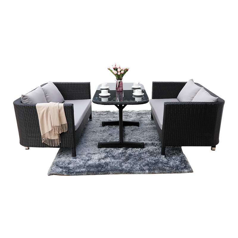 Mojia outdoor sofa deck set combination courtyard garden leisure furniture rattan rattan chair outdoor rattan sofa