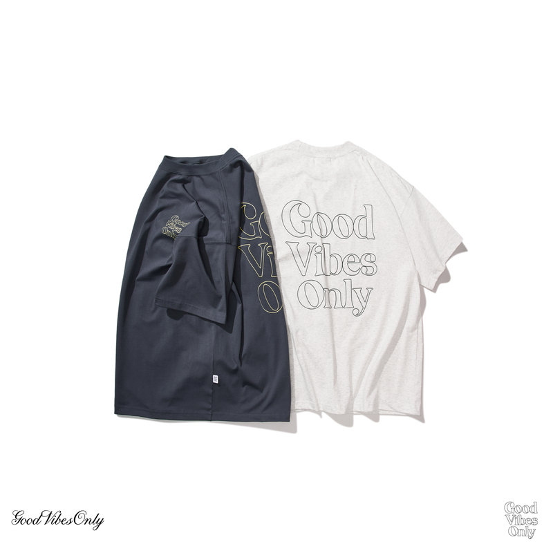 Goodvibesonly Good Vibes First "Basic" Outline Logo Tee Basic Solona