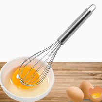 Eggbeater Home Handheld stainless steel Manual stirring stick baking tool to beat egg agitators cream fuser