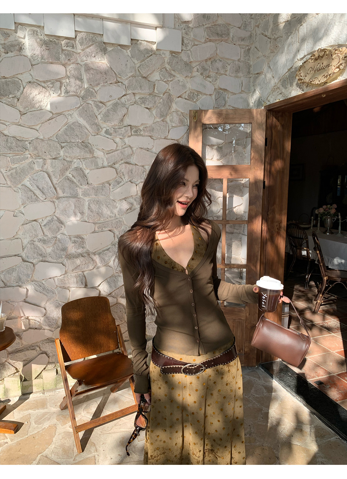 马儿MAR винтажная флокированная юбка-миди А-силуэта в горошек с сетчатыми вставками для женщин весна-лето