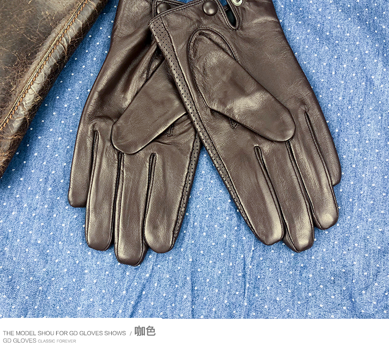 Gants pour femme GOODEMMA     en En peau de mouton - Ref 3154094 Image 19