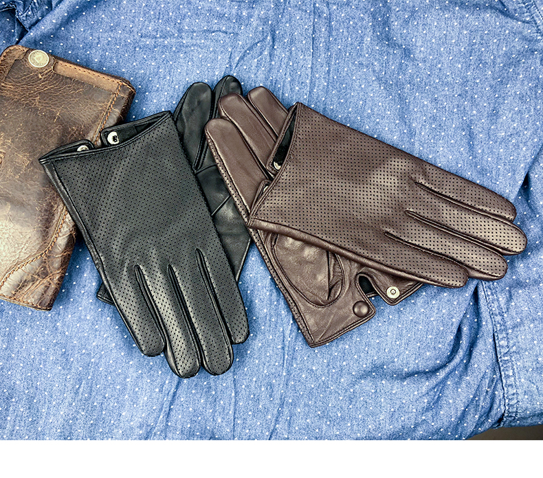 Gants pour femme GOODEMMA     en En peau de mouton - Ref 3154094 Image 5