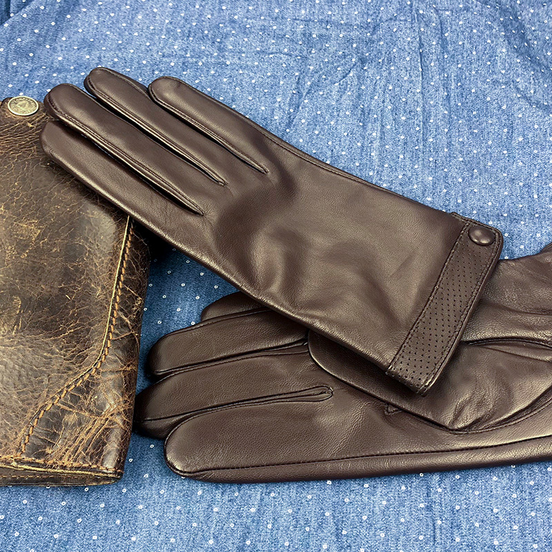 Gants pour femme GOODEMMA     en En peau de mouton - Ref 3154084 Image 2