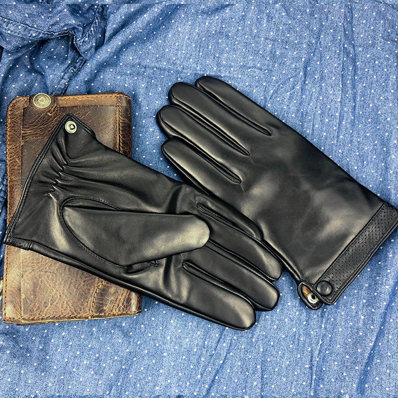 Gants pour femme GOODEMMA     en En peau de mouton - Ref 3154084 Image 5