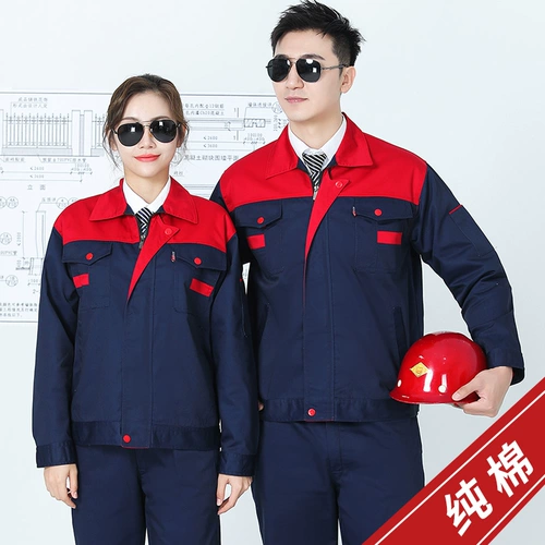 Демисезонный хлопковый износостойкий комбинезон подходит для мужчин и женщин, делается под заказ