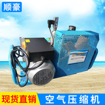 Factory direct high pressure breathing grade air compressor fire diving high pressure air compressor