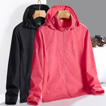 UPF50 2021 New ice silk camouflage sunscreen clothing women Summer thin breathable sunscreen clothing UV skin men