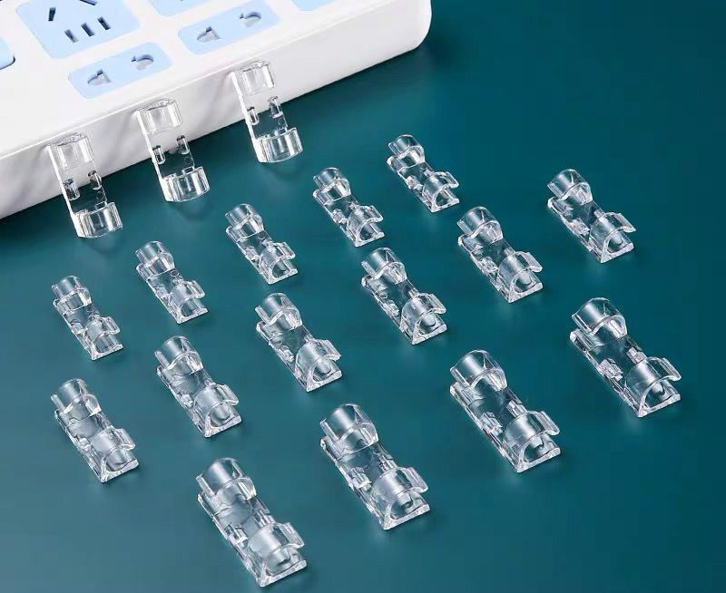 Sticky Wall Buried Wire Instrumental Car Harness Fixed Ties Snap Home Clip Wire Nails Power Cord Wire Clips Self-Adhesive