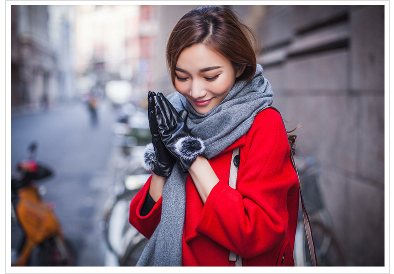 Gants pour femme en Cachemire - Ref 3156122 Image 7