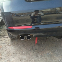 14 pieces of Skoda Ming Sharp 1 6 One Changed Tail Throat Retrofit Double Out Exhaust Pipe Decoration A Two-Pipe Classic