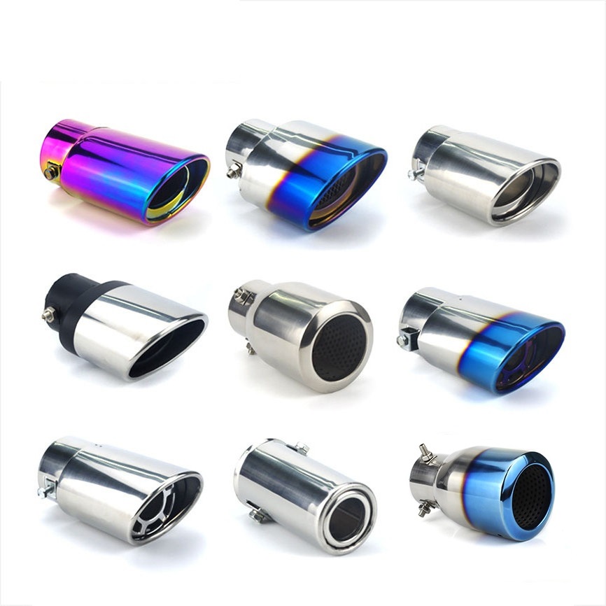 Toyota Old Carola Tail Laryn07-10 11 12 13 special stainless steel exhaust tube car decoration modification