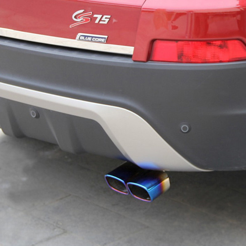 Chang'an CS75 CS15 tail throat CX20 CX30 exhaust pipe modified smoke pipe silencer stainless steel exhaust hood