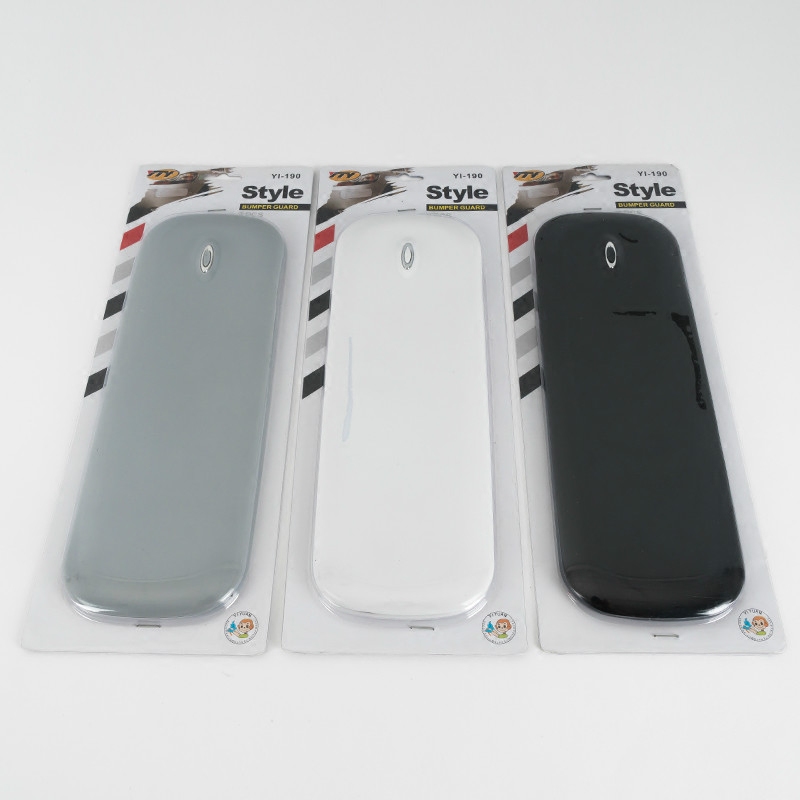 Car anti-collision rubber strip to increase and widen the front and rear bumper anti-collision strip universal decorative stickers body anti-scratch strip