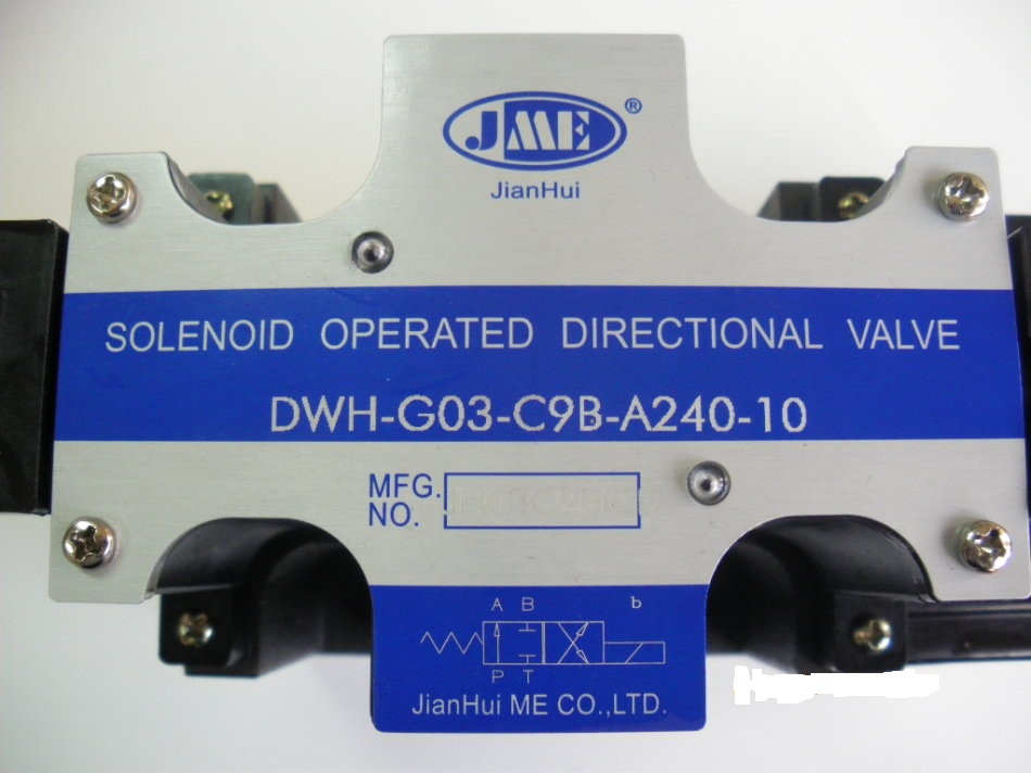 Taiwan JME solenoid valve DWH-G03-C2-D24-20DWH-G03-C4-D24-20