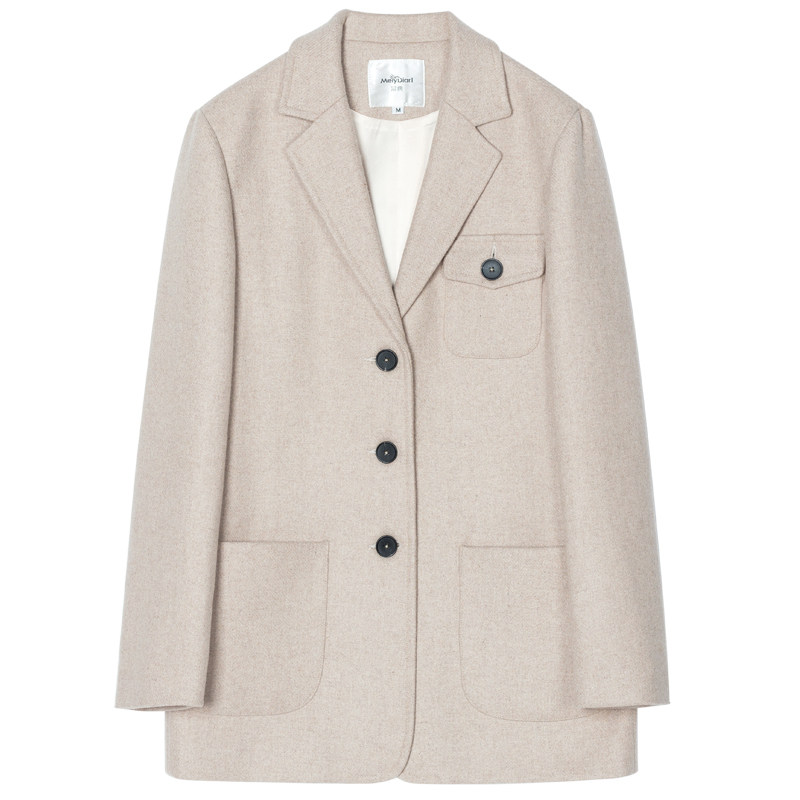 Veste pour femme MEIYDIARL   en Laine - Ref 3220395 Image 5