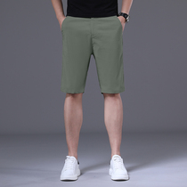 Shorts mens tide casual loose outside wear summer thin pants straight five-piece pants mens Korean trend 5-point pants