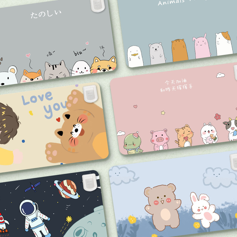 Heating Slip Rat Mat Oversize Fever Warm Table Mat Hot Women Ins Wind High Face Value Self Girls' Office Warm Hands Table Mat 2