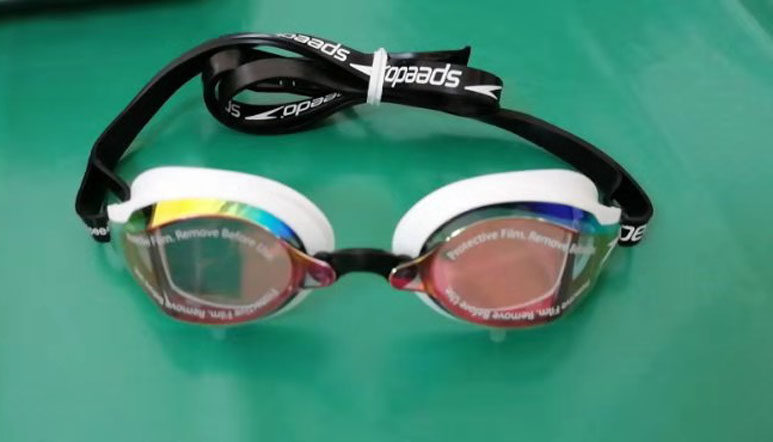speedo shark leather coated swimming goggles professional race mirror waterproof anti-fog high-definition swimming goggles