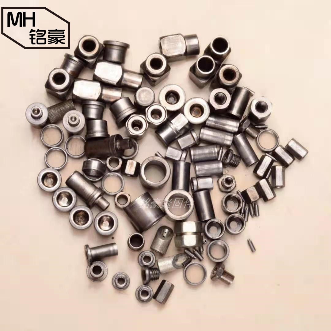 M12M14M16M18M20M24 custom round nut step nut welded cylindrical nut fine tooth anti-tooth nut-Taobao