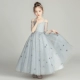Trẻ em váy công chúa váy fluffy hoa cô gái nước ngoài cô gái cô gái đám cưới chủ nhà trang phục piano mùa hè - Váy trẻ em