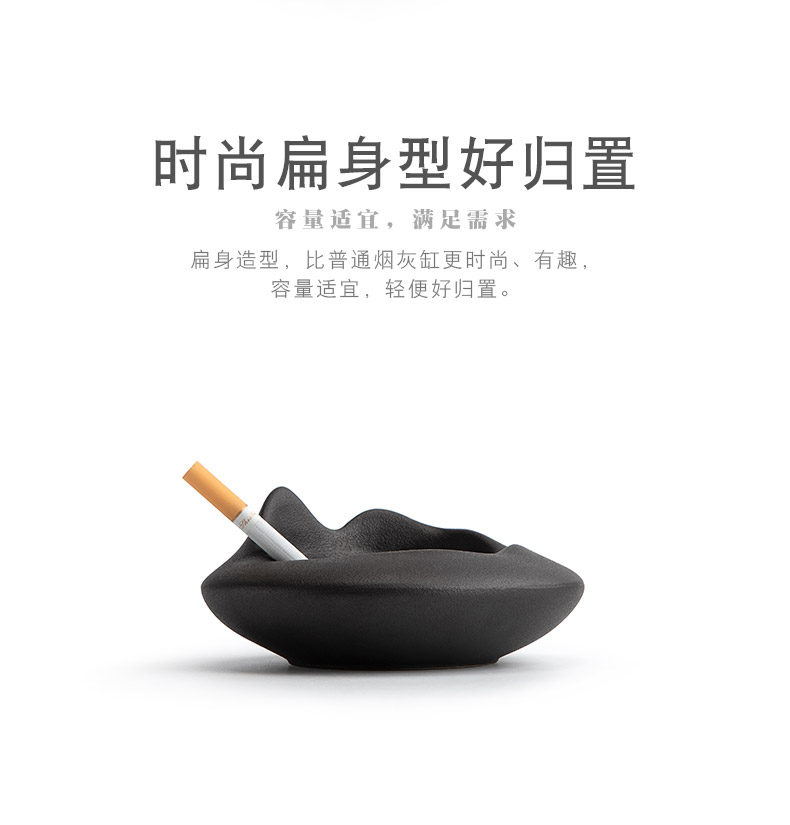 Mr Nan shan mountains ceramic ashtray home sitting room office furnishing articles simple Chinese style restoring ancient ways is the new trend