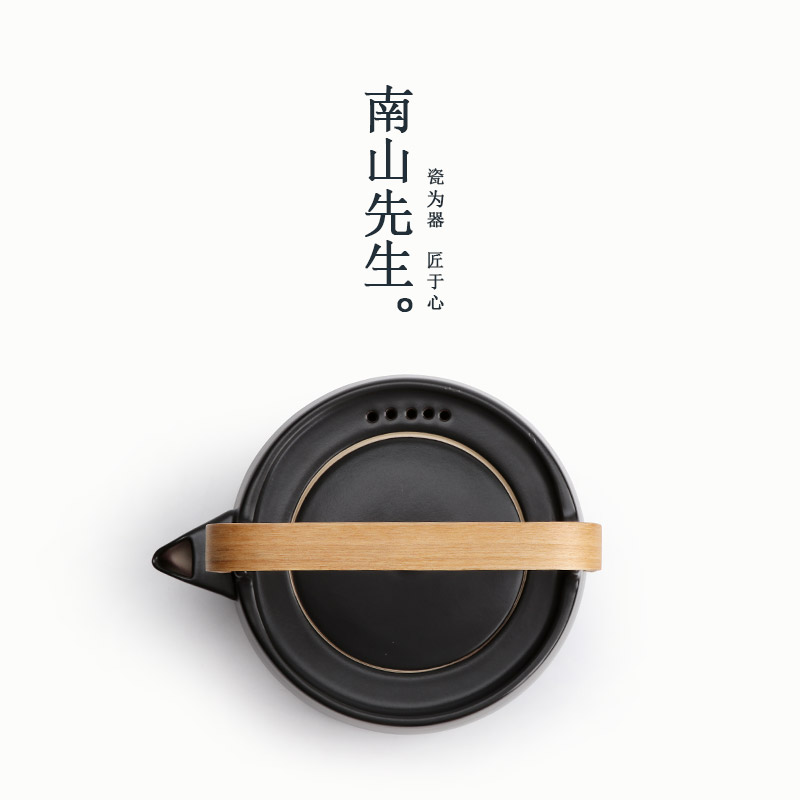 Mr Hours of nanshan light kettle household electricity TaoLu boiling tea tea ware ceramic tea set the teapot