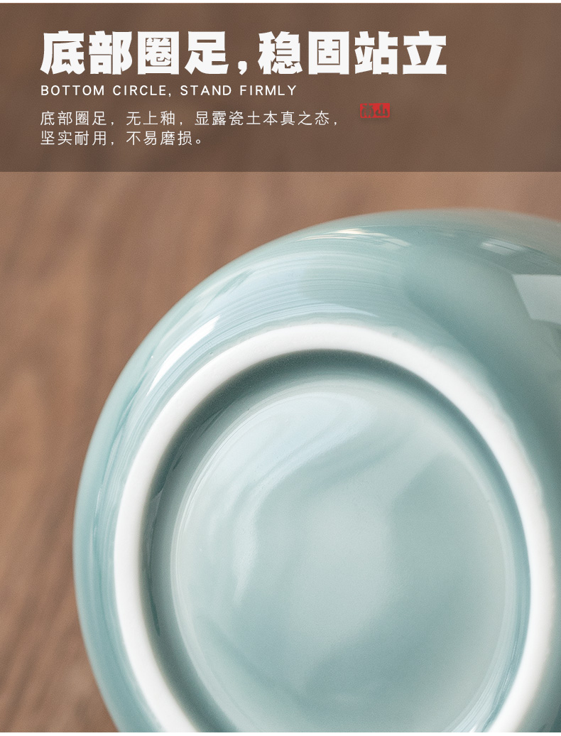 Mr Nan shan first qingshan household teapot single girder pot pot of belt filter ceramic kung fu tea set with parts