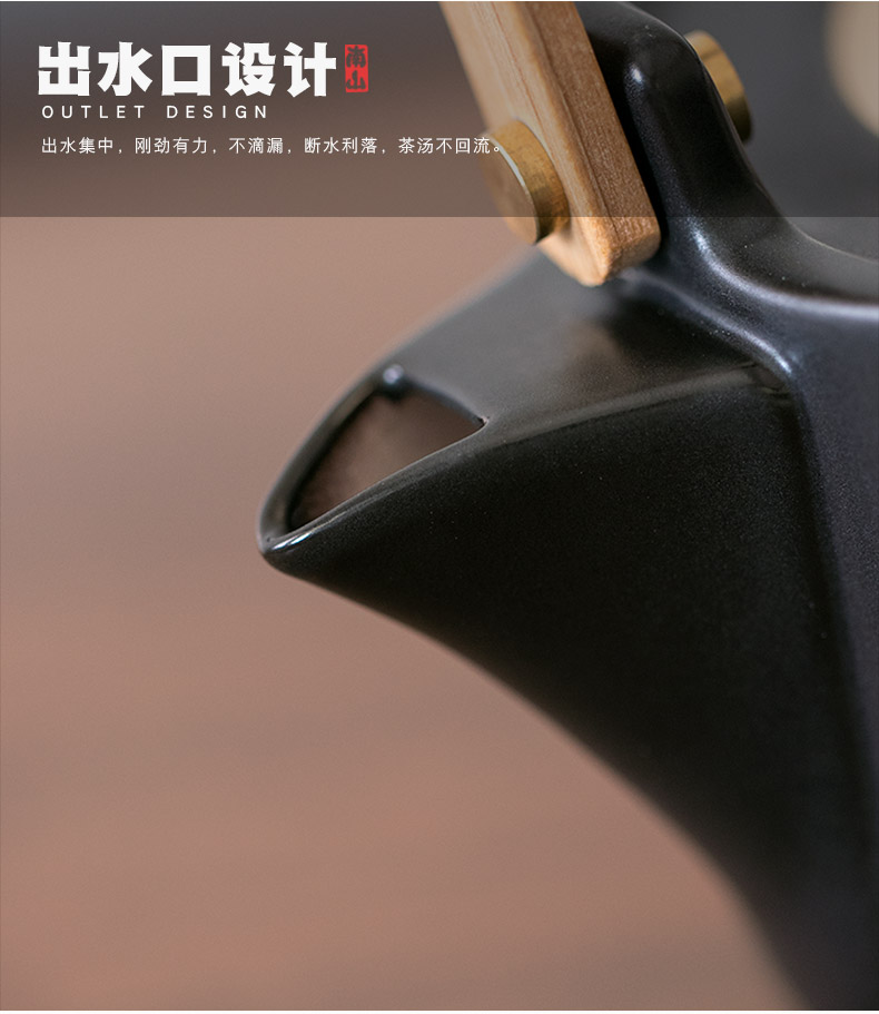 Mr Hours of nanshan light kettle household electricity TaoLu boiling tea tea ware ceramic tea set the teapot