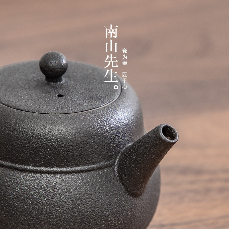 Mr Nan shan gourd ceramic teapot kung fu teapot large capacity filter single pot contracted home brew a pot