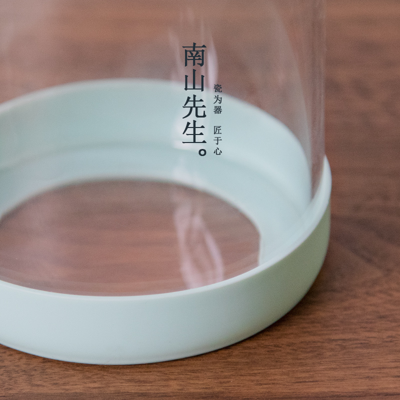 Mr Nan shan glass keller cup tea cup office home tea glass ceramic filter cup