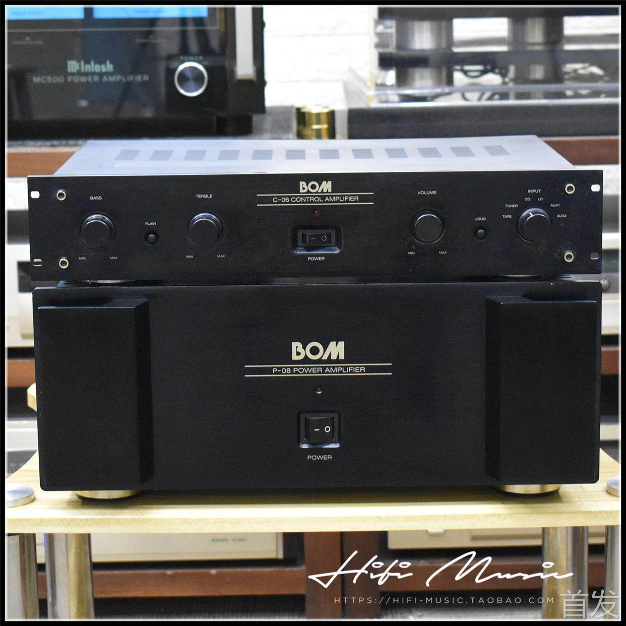 Secondhand National Goods Boutique BOM Rumble Cannon C-06 P-08 HIFI Fever before and after grade power amplifier 220V-Taobao