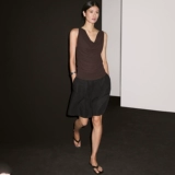 Женская футболка MD с французским темпераментом для поездок на работу, из хлопка с драпированным воротником и воротником-стойкой, топ 06833517700