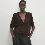 Летняя легкая и тонкая дышащая футболка для отдыха, короткий рукав, воротник поло