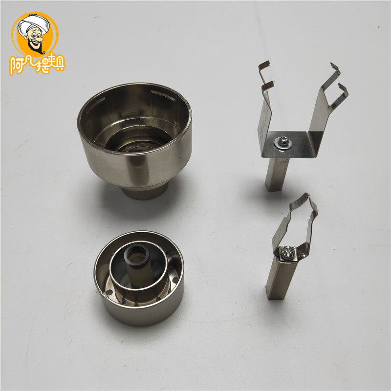Manipulator fuel injection rotating bracket Electroplating hanger accessories Insulation cup cover fixture square tube with cy286 395