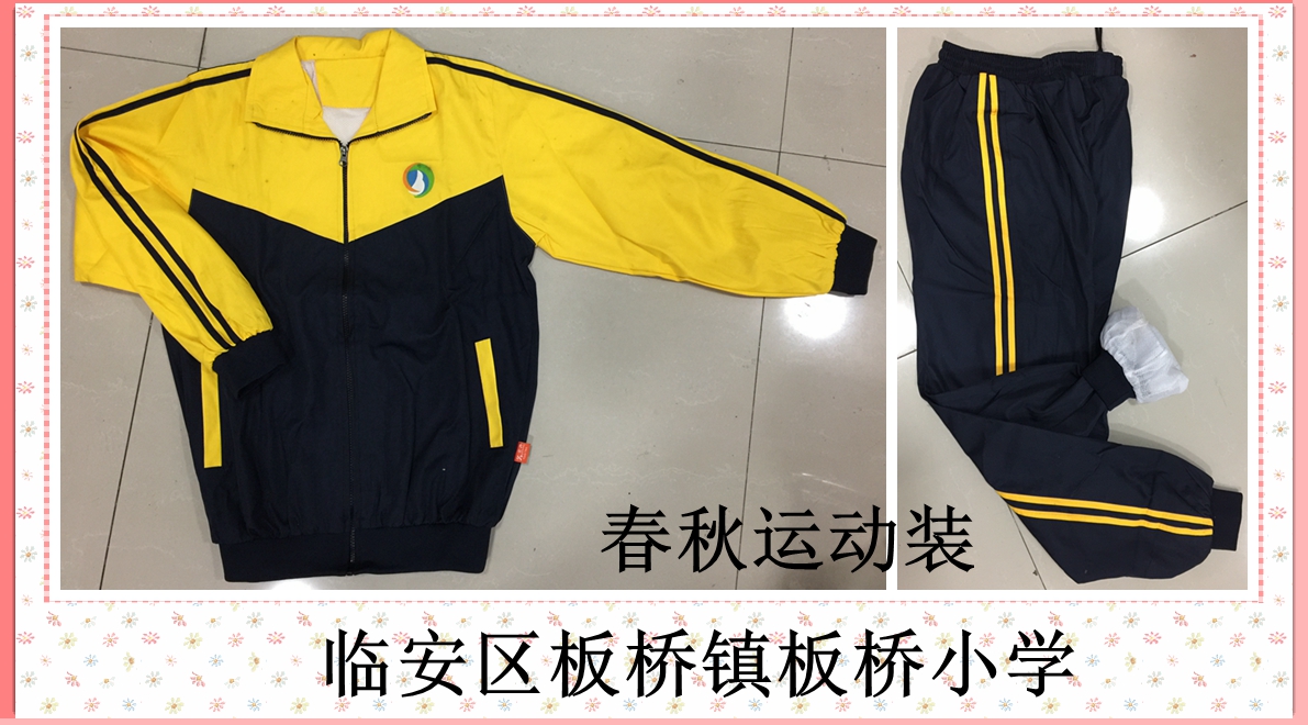 Linan District Board Bridge Town Board Bridge Elementary School Spring Autumn Sports Clothes 22 Years Second Half Year School Uniform Special Pat ###