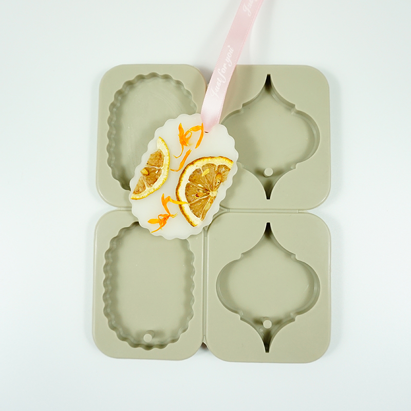 Miss Li Handmade Diy Incense Wax Sheet Mold Oval Rectangular Pentagram Waxed Mold