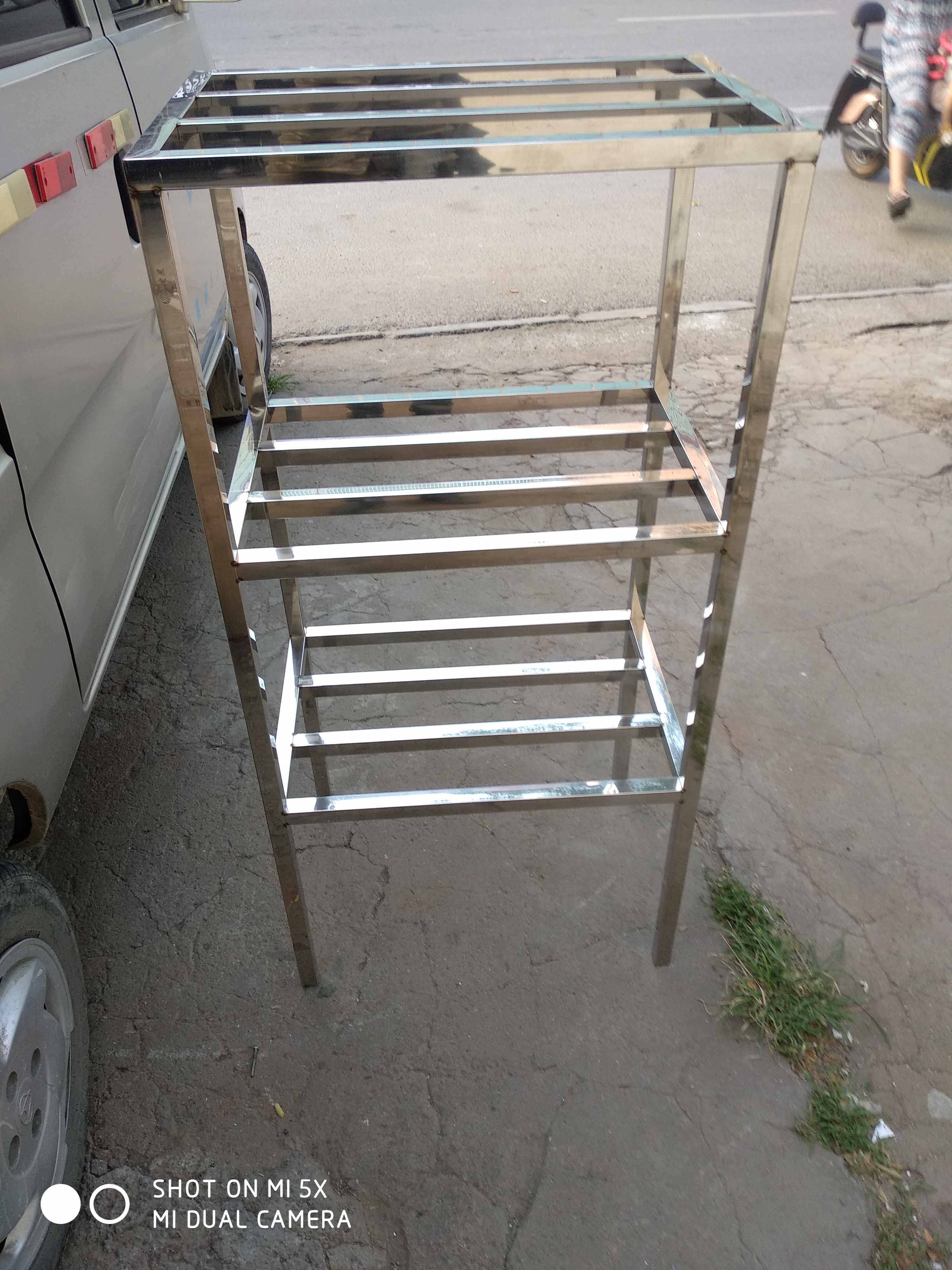 Stainless steel shelf custom processing bracket kitchen rack workbench countertop storage and finishing