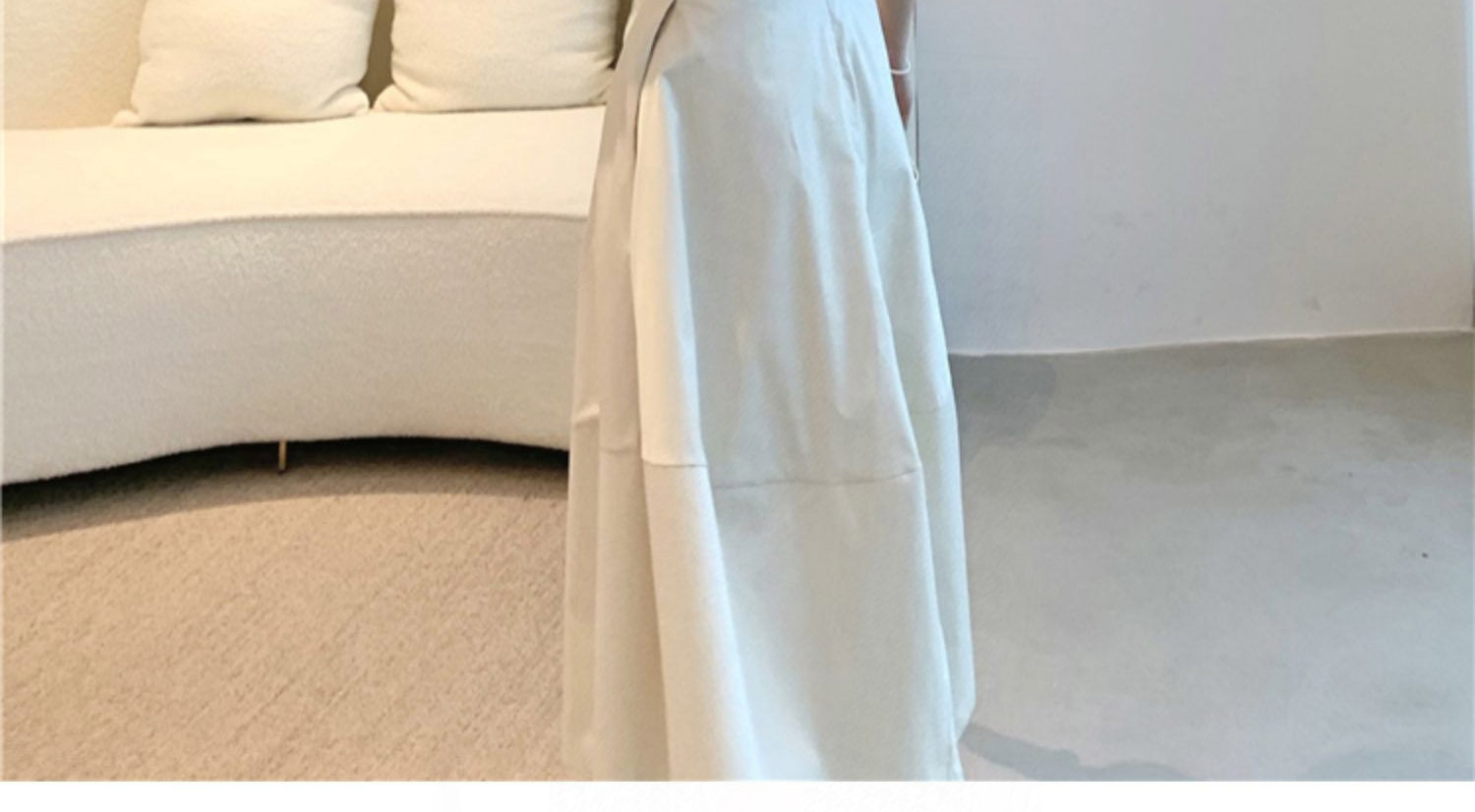 Колодки для обуви 法式复古裙子女夏春高腰赫本风伞白色裙a字半身裙显瘦中长款2023