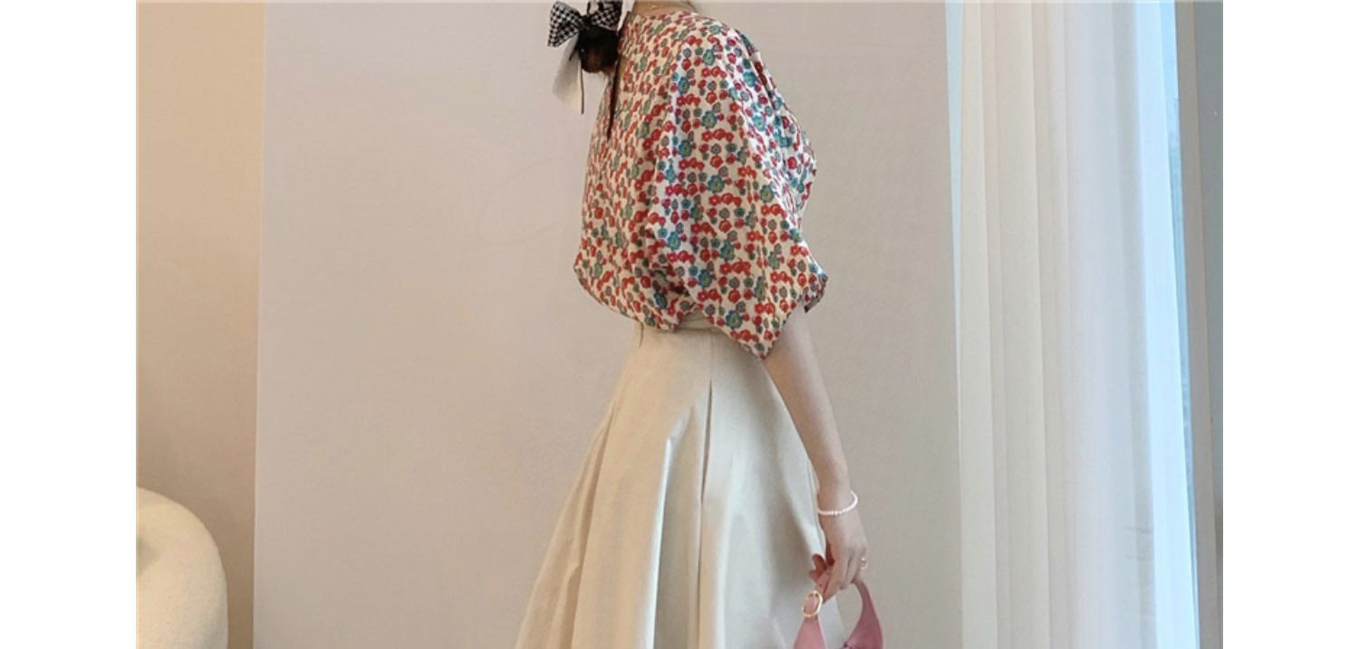 Колодки для обуви 法式复古裙子女夏春高腰赫本风伞白色裙a字半身裙显瘦中长款2023