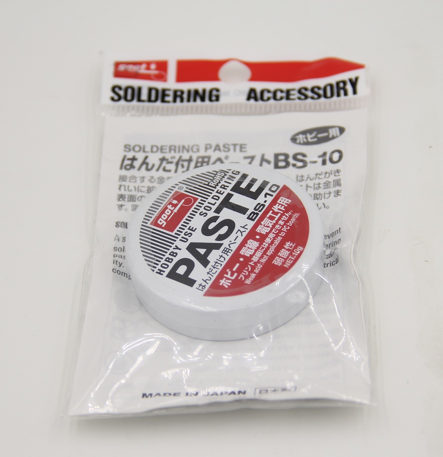 Japanese solid GOOT weak acid soldering paste BS-10 15 soldering flux soldering paste