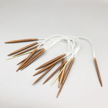 Special price ring bamboo needle set of 18 40CM-60-80CM plastic tube ring long needle set