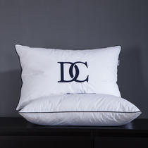 (quality recommended 2 only fit pillow core) High-bounty soft and comfortable large DC plume pillow pillow core pair of single