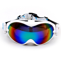 Men and women adult professional ski eyes double-layer anti-fog mountaineering anti-ultraviolet goggles can Card myopia glasses