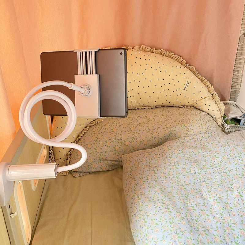 Dormitory Bed Tablet Stand, Student Bedside Adjustable Lazy Stand for Watching Shows, iPad Mobile Phone Holder Dormitory Bed Tablet Stand, Student Bedside Adjustable Lazy Stand for Watching Shows, iPad Mobile Phone Holder