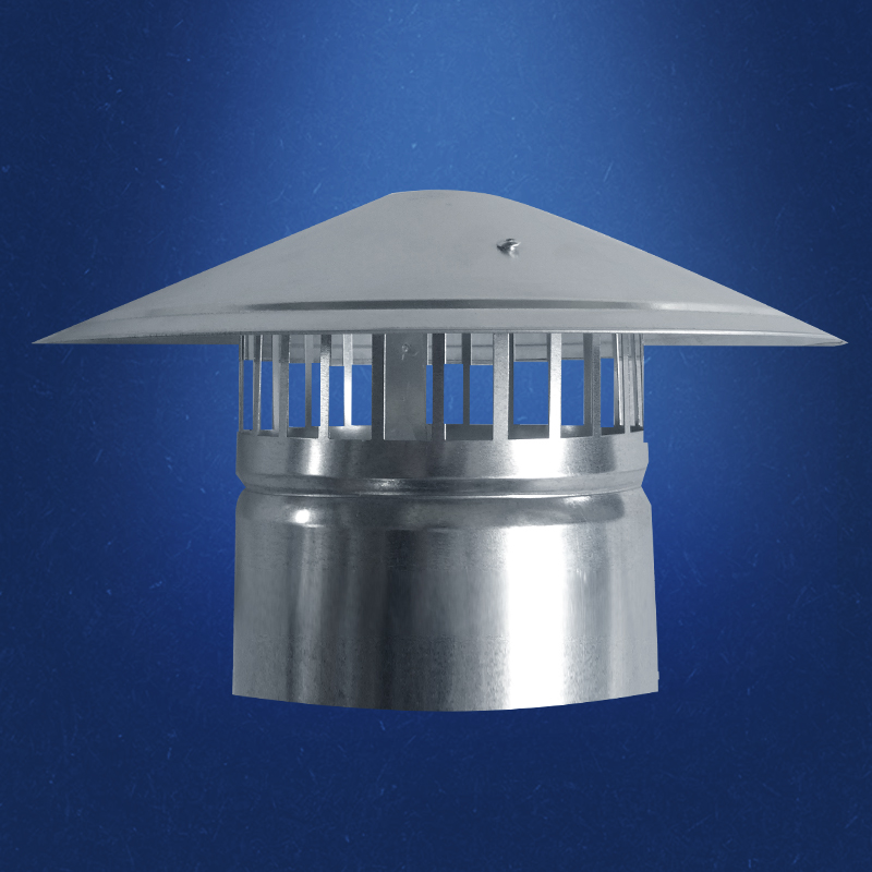 Stainless steel ventilation ball smoke cap smoke pipe roof umbrella weatherproof cap range hood smoke exhaust cap chimney cap