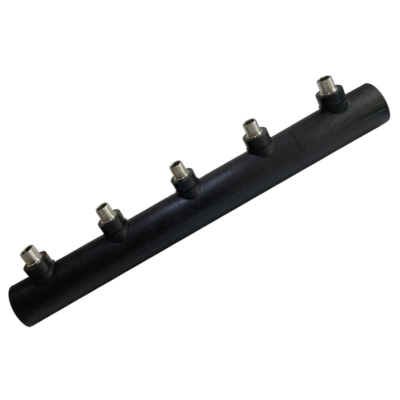 PE全新料热熔50主管双排内丝外丝分水器，让家装水路布局更轻松！💧