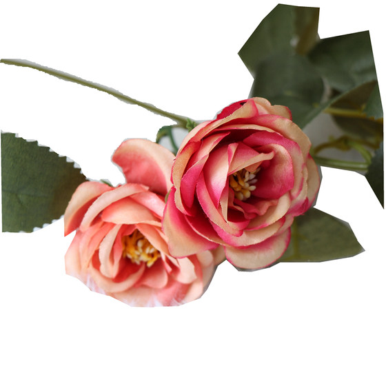 Simulated roses, silk flowers, vines, artificial flowers, air-conditioning pipes to block indoor rattan decoration, flower vines, plastic flower wrapping